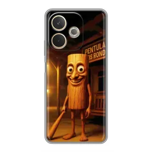 Чохол з мемом Тралалело тралала на OPPO A5 Pro (Тунг тунг сахур)