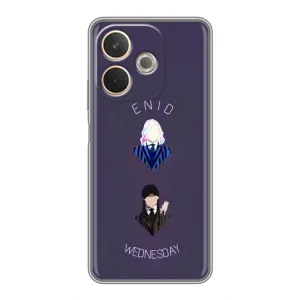 Чохли Венсдей на OPPO A5 Pro Уенсдей (AlphaPrint) (Венздей і подруга)