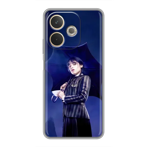 Чохол з принтом «Венсдей» для OPPO A5 Pro