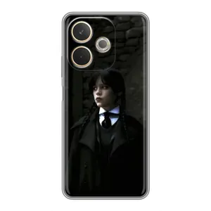 Чохол з дизайном Венздей 2 на OPPO A5 Pro (Темний стиль Венздей)