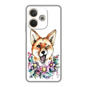 Чохли з картинкою Лисичка для OPPO A5 Pro (VPrint) (Весела лисичка)