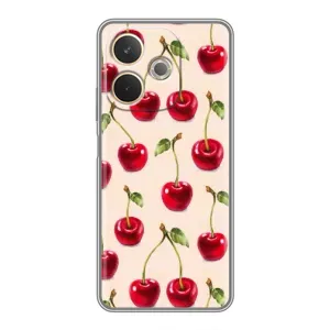 Чохли з фруктами для OPPO A5 Pro (VPrint) (Черешня)