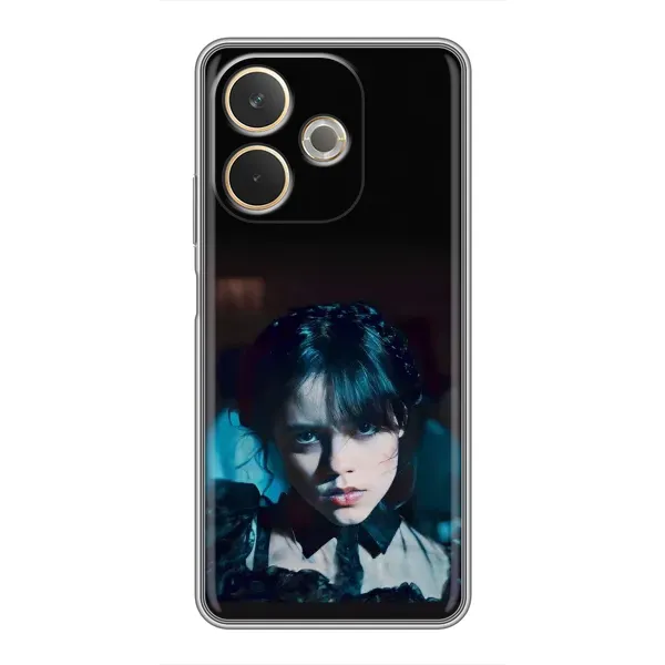Чохол з принтом «погляд Венздей» для OPPO A5 Pro Чохол з принтом «погляд Венздей» для OPPO A5 Pro