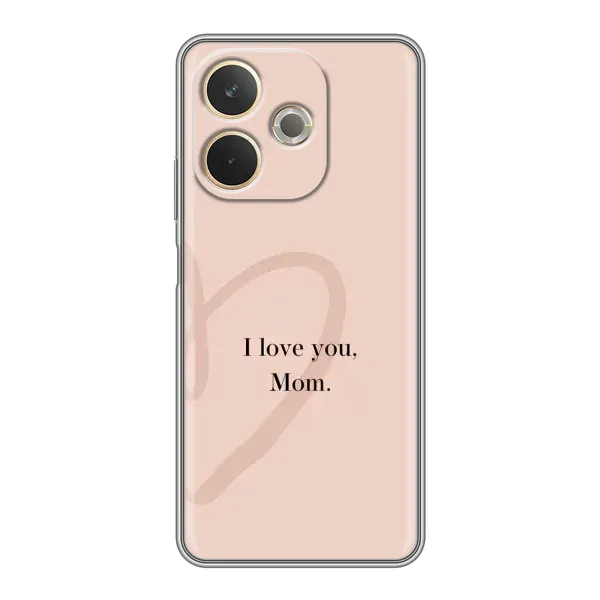 Чохол з принтом «Серце мамі» для OPPO A5 Pro