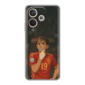 Чохол з футболістом Ламін Ямаль OPPO A5 Pro (Ямаль аніме)