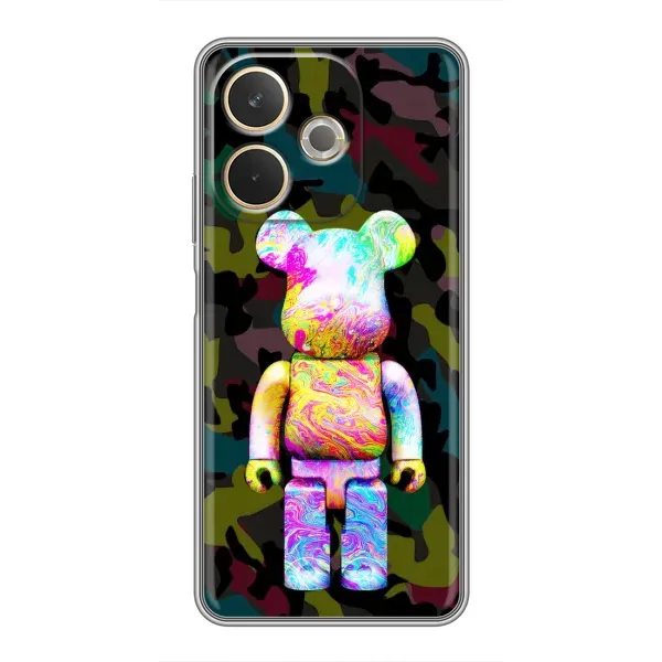 Чехол с принтом «Яркий Bearbrick» для OPPO A5 Pro