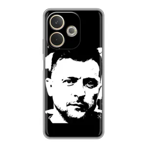 Чехол для OPPO A5 Pro (AlphaPrint - с принтом Зеленского) (Зеленский АРТ)