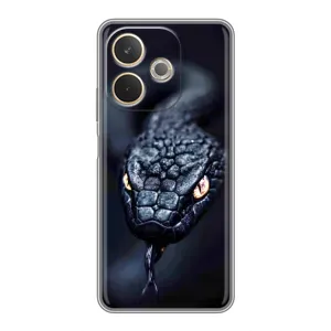 Чохол з картинкою 'Хижаки' для OPPO A5 Pro (Чорна змія)