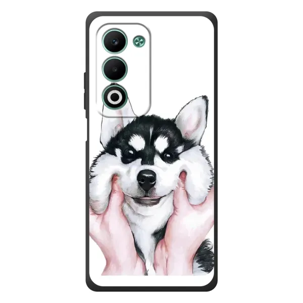 Чохол з принтом «Радісний Хаскі» для OPPO A5