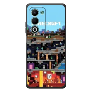Чохол Майнкрафт на OPPO A5 (AlphaPrint) Minecraft (фон Minecraft)