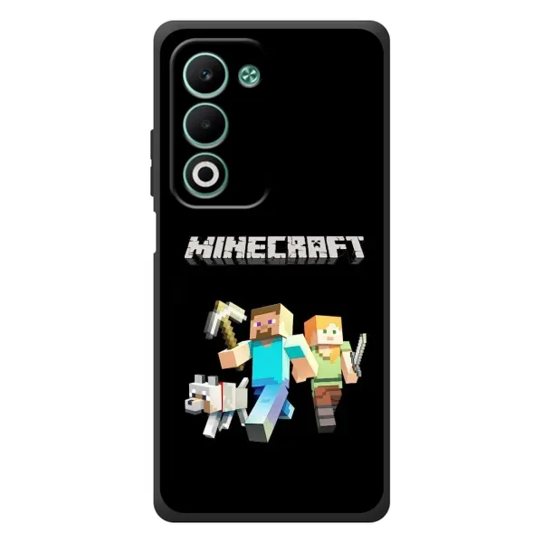 Чохол з принтом «герої Minecraft» для OPPO A5 Чохол з принтом «герої Minecraft» для OPPO A5
