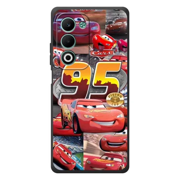 Чохол з принтом «Колаж Блискавка Маквін» для OPPO A5 Чохол з принтом «Колаж Блискавка Маквін» для OPPO A5