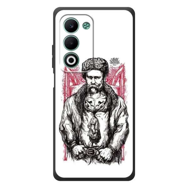 Чохол з принтом «Козак Шевченко» для OPPO A5 Чохол з принтом «Козак Шевченко» для OPPO A5