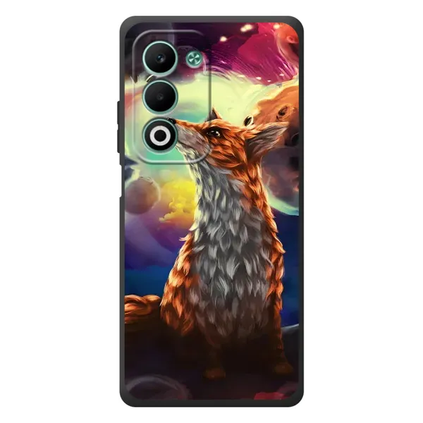 Чехол с принтом «Лисица в космосе» для OPPO A5