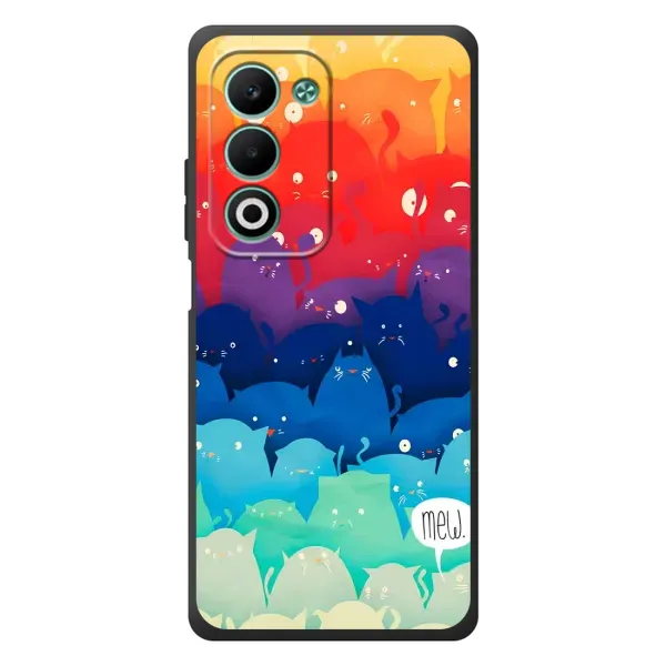 Чохол з принтом «Mew» для OPPO A5
