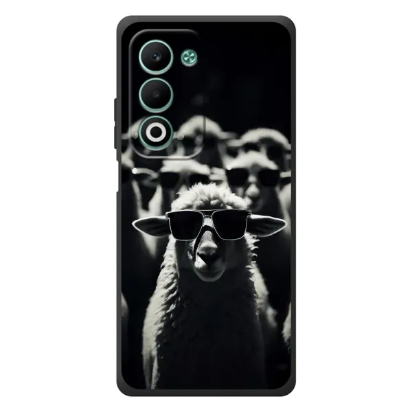 Чохол з принтом «Овечка в окулярах» для OPPO A5