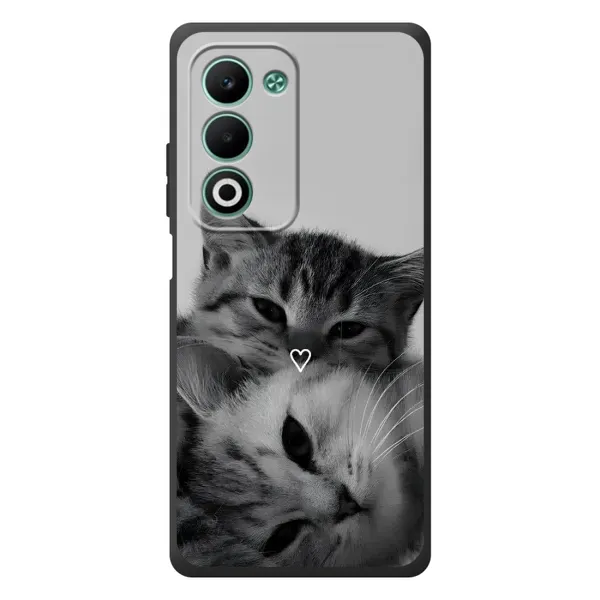 Чохол з принтом «Пара котів» для OPPO A5 Чохол з принтом «Пара котів» для OPPO A5