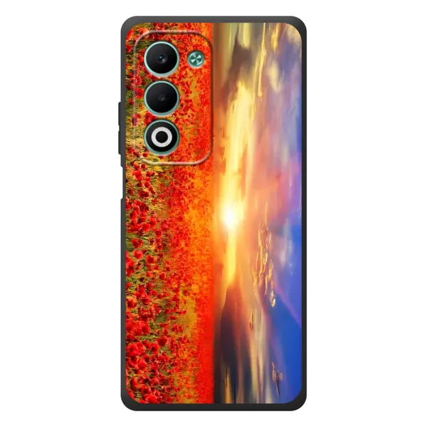 Чохол з принтом «Поле тюльпанів» для OPPO A5