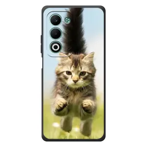Чохол з принтом «Прижок кота» для OPPO A5