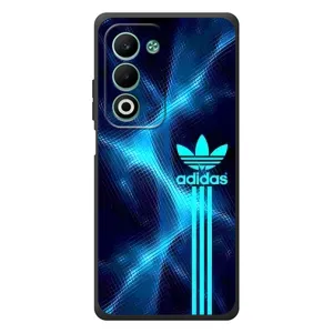 Чохли Адидас для OPPO A5 (AlphaPrint) (Синій Адідас)