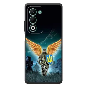 Чехлы с картинкой ЗСУ для OPPO A5 (AlphaPrint) (Солдат ЗСУ)