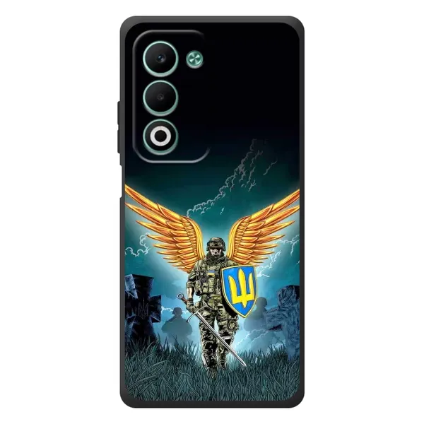 Чехол с принтом «Солдат ЗСУ» для OPPO A5