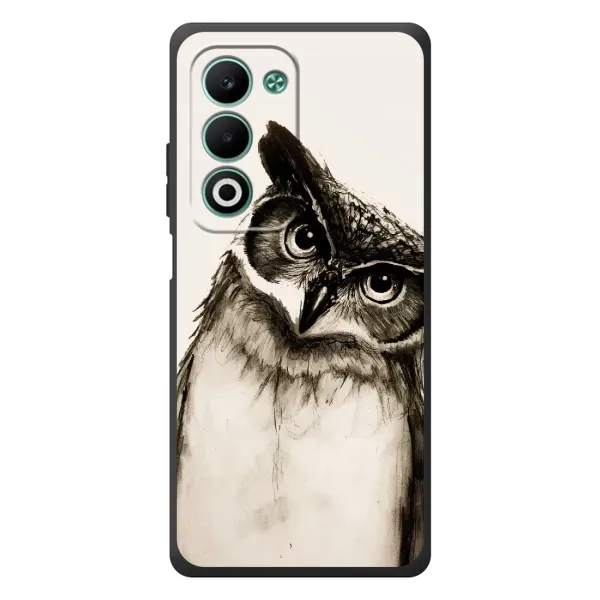 Чохол з принтом «Сова» для OPPO A5