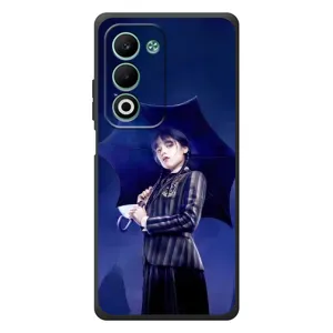 Чохли Венсдей на OPPO A5 Уенсдей (AlphaPrint) (Венздей з парасолькою)