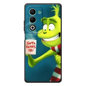 Різдвяні Чохли для OPPO A5 (VPrint) (Зелений Грінч)