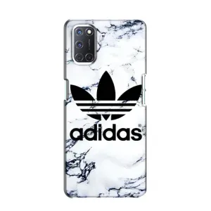 Чехлы Адидас для Oppo A52 (AlphaPrint) (Адидас на мраморе)