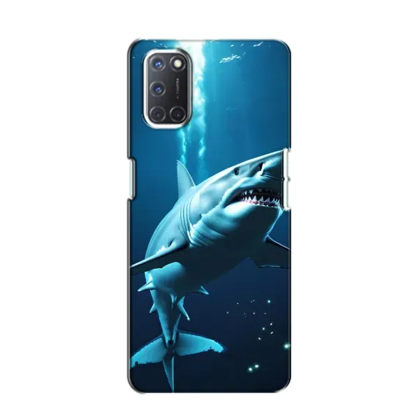 Чехол с принтом «Акула под водой» для OPPO A52