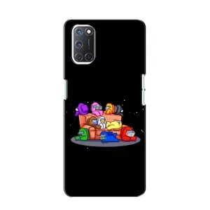 Чехол Амонг Ас для Oppo A52 (AlphaPrint) (Амонг-ас)