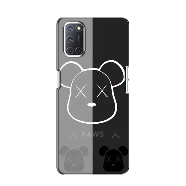 Чехол с принтом «БеарБрик глаза» для OPPO A52