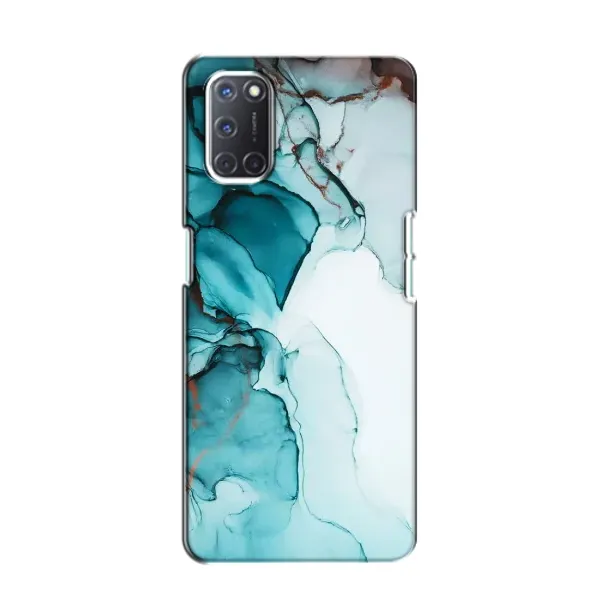 Чехол с принтом «Бирюзовый мрамор» для OPPO A52 Чехол с принтом «Бирюзовый мрамор» для OPPO A52