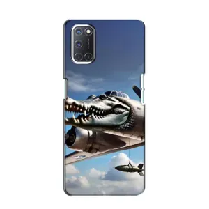 Чехол с мемом Тралалело тралала на Oppo A52 (Бомбардиро крокодило)