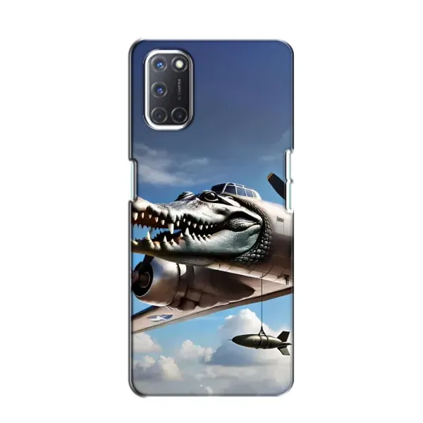 Чехол с принтом «Бомбардиро крокодило» для OPPO A52