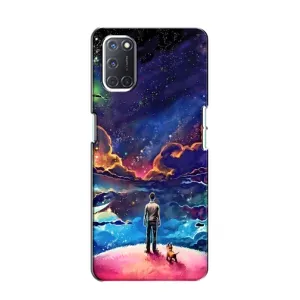 Космические Чехлы для Оппо А52 (VPrint) (Галактический вид)
