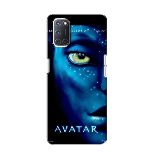 Чехол с принтом «глаз Аватара» для OPPO A52