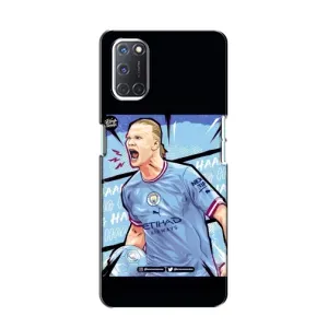 Чехлы с футболистом Ерлинг Холанд для Oppo A52 (AlphaPrint) (гол Эрлинг Холланд)