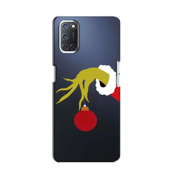 Чохол з принтом «Грінч з іграшкою» для OPPO A52