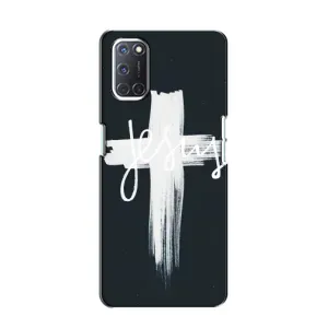 Чехол для Oppo A52 (AlphaPrint) - (Христианские) (Иисус)