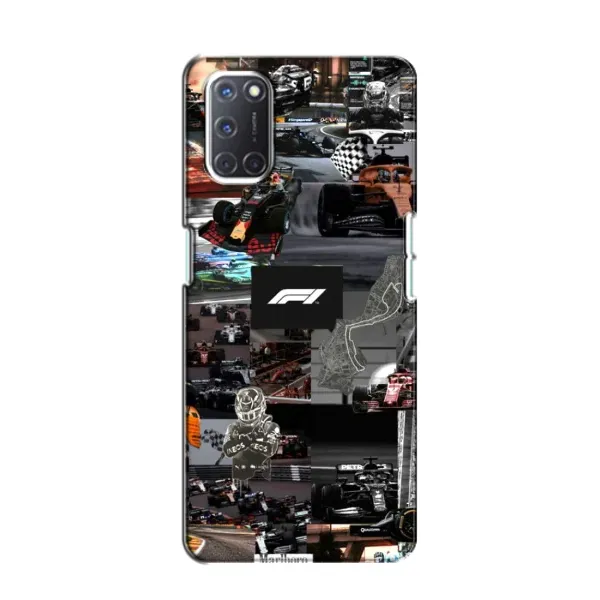 Чохол з принтом «Гоночний колаж Ф1» для OPPO A52 Чохол з принтом «Гоночний колаж Ф1» для OPPO A52