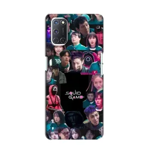 Чохол Гра в кальмара для Oppo A52 (Колаж Гра кальмара)