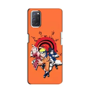 Naruto Anime Чехлы для Оппо А52 (AlphaPrint) (команда Наруто)