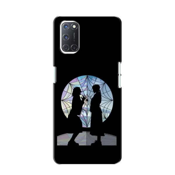 Чехол с принтом «комната Уэнздей» для OPPO A52