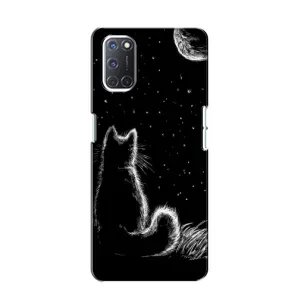 Чехол с принтом для Oppo A52 (AlphaPrint) Модные коты