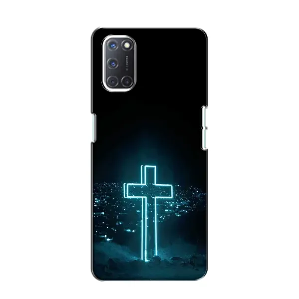 Чохол з принтом «Хрест і місто» для OPPO A52
