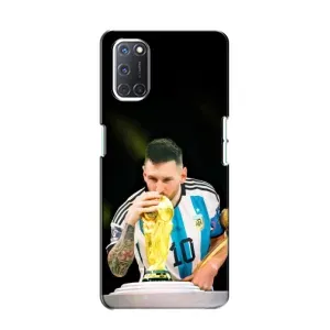 Чехлы для Oppo A52 (Leo чемпион) (AlphaPrint) (Кубок Месси)