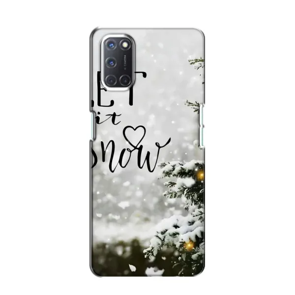 Чехол с принтом «Let it snow» для OPPO A52 Чехол с принтом «Let it snow» для OPPO A52