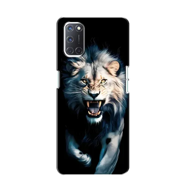 Чехол с принтом «Лев в темноте» для OPPO A52